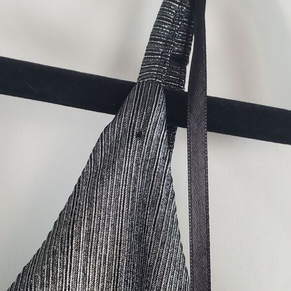 NWT Superdown Miyah Cut-Out Dress in Metallic Silver - Small - Picture 10 of 10